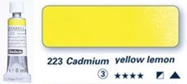 Akwarela Shmincke Horadam 223 cadmium yellow lemon 5 ml-hor1